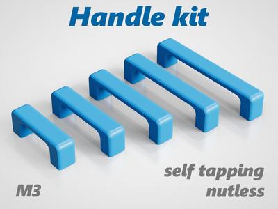Handle Kit – M3 / Self Tapping (Nutless)