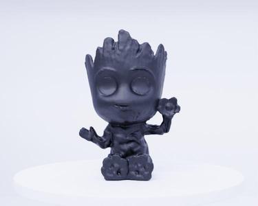 Baby Groot Statuette - Dancing Guardian