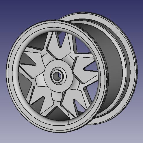 WHEEL RIM 3D MODEL DESIGN CONCEPT