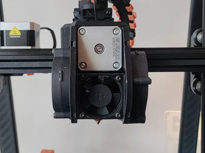 Combined FatBurner with 40mm fan mount and duct