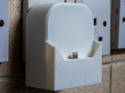 iPhone Wall Outlet Phone Stand/Dock