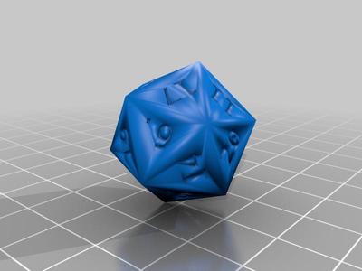 d20 Control Dial - Creality Ender-3