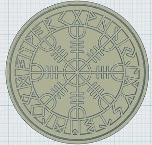 Viking Symbol Coaster 31