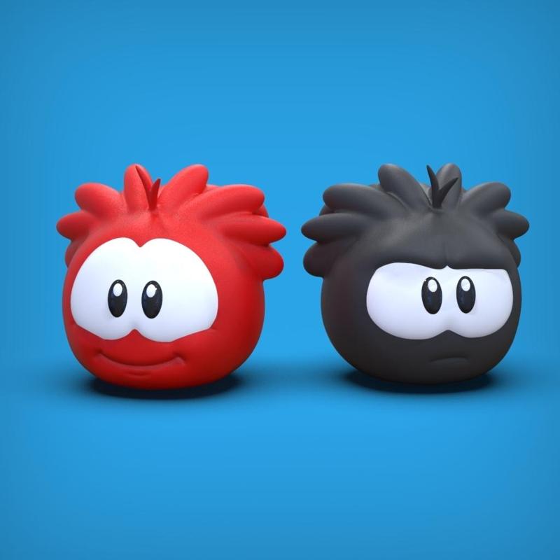 Pair of Puffles (Club Penguin) 🐧