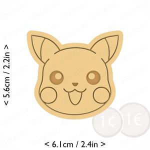 #0025 Pikachu Cookie Cutter / Pokemon