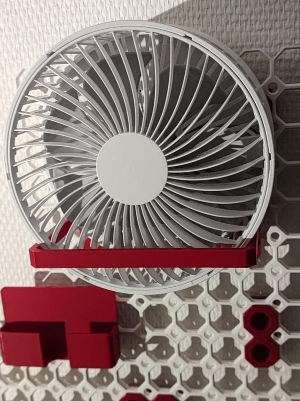 Simple tray - Portable fan