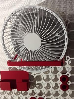 Simple tray - Portable fan