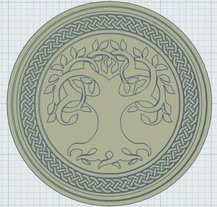 Viking Symbol Coaster 15