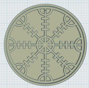 Viking Symbols Coaster 02