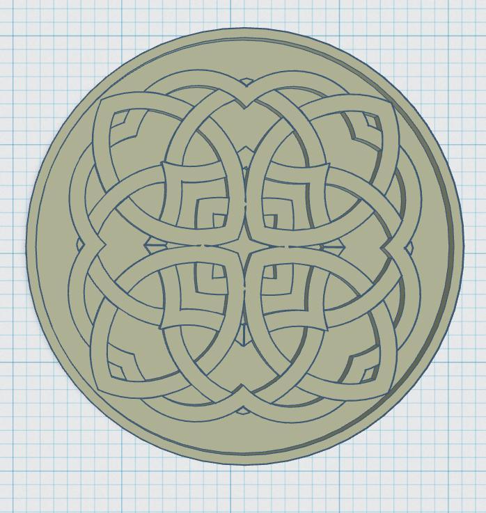 Celtic Style Coaster 4