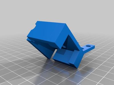 Ender-2 EZout sensor mount & filament oiler for Hemera Bowden