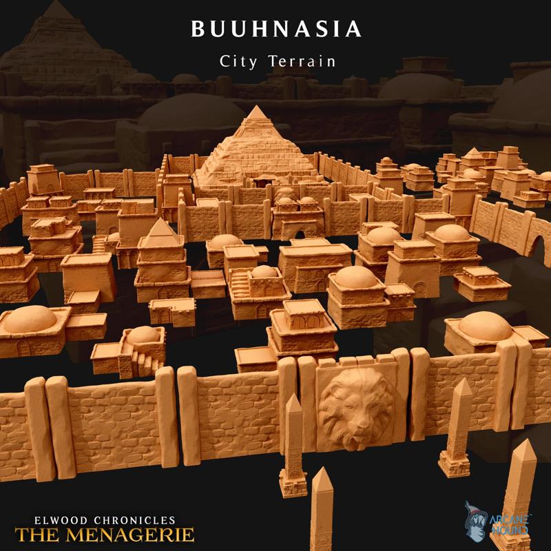 Desert City Terrain Set - Support Free!