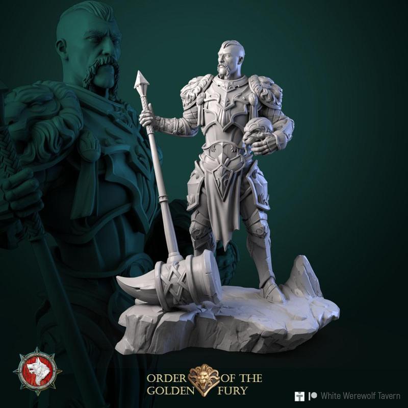 Dukas Scarlet 32mm and 75mm pre-supported + dnd 5e stats block