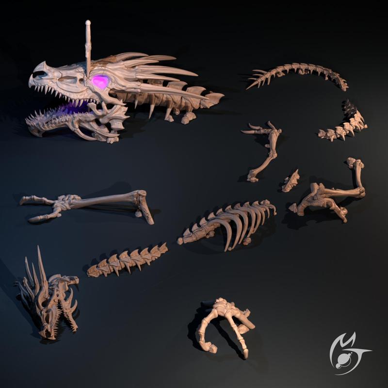 Dragon Remains - Scatter Terrain