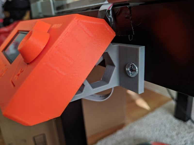 Prusa i3 Lack Enclosure - LCD Screen Bracket