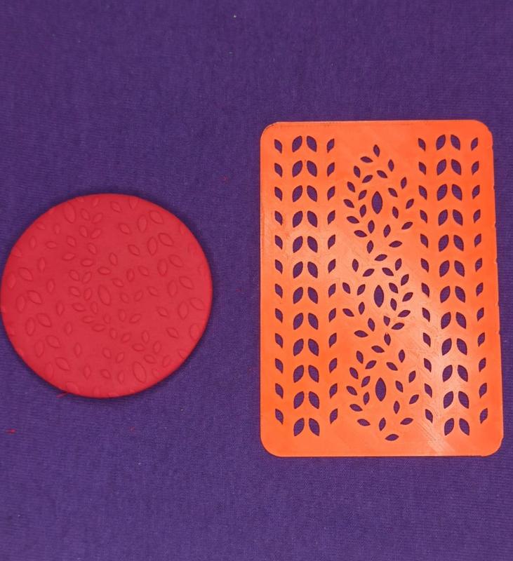 Texture - Stencil. Interlace Guard. Relief