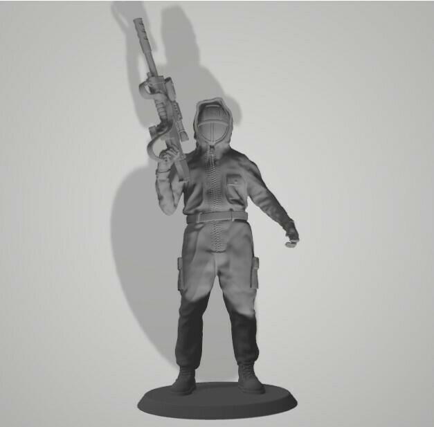 Wargaming miniature squidgame