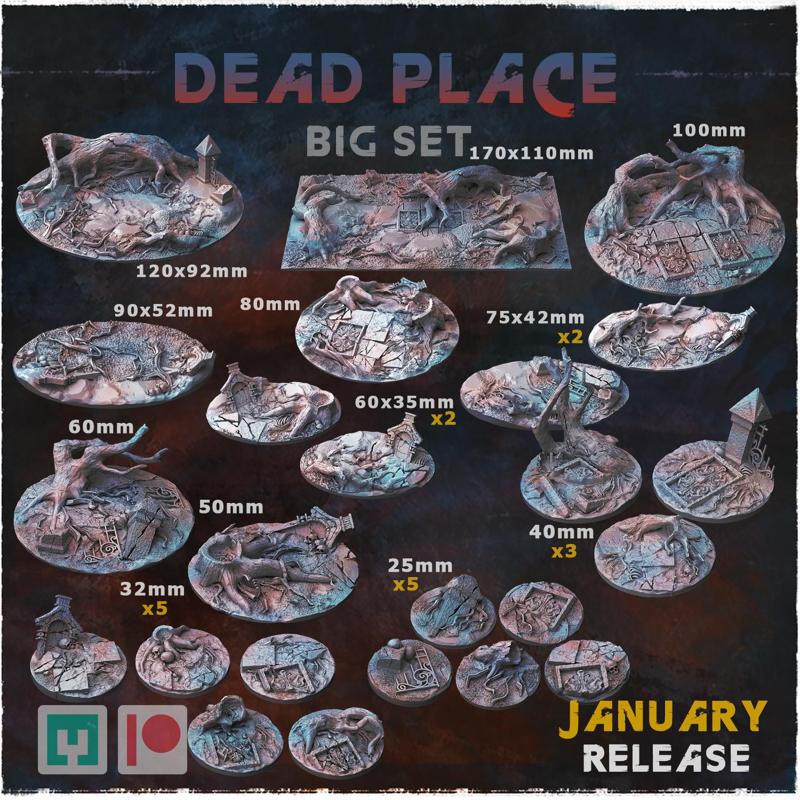 Dead place - Bases & Toppers (Big Set )