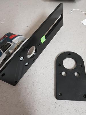 Router Circle Jig Bosch GKF 12V-8