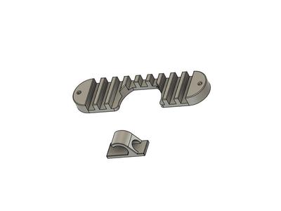 LED flasher mounting base