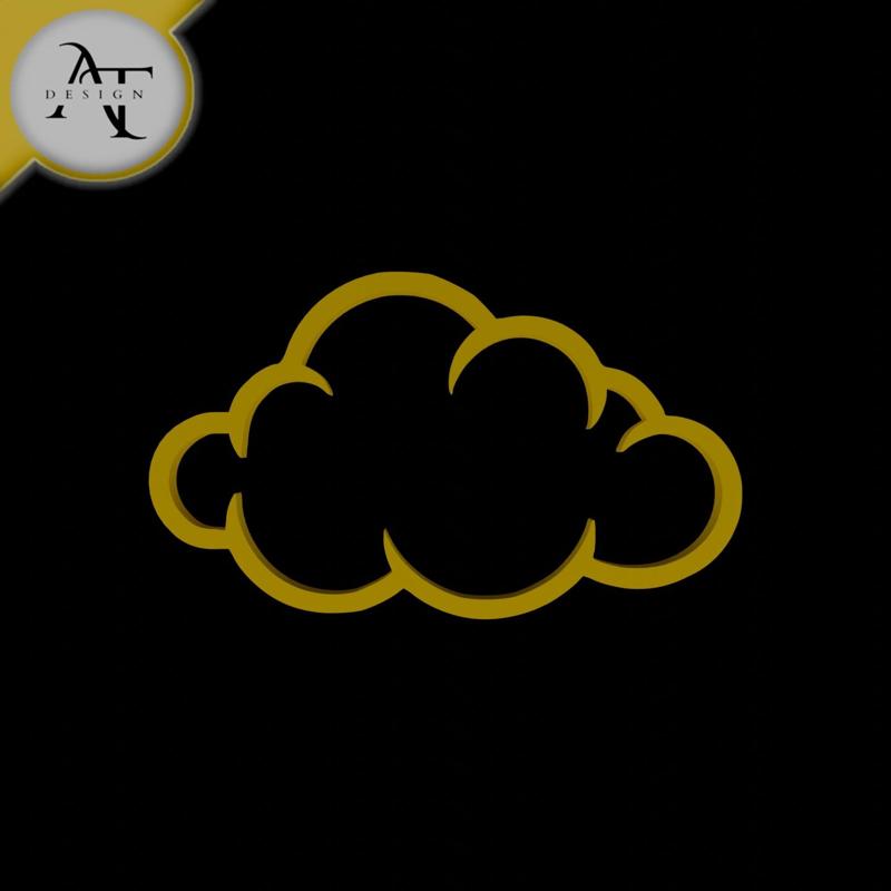 Simple Cloud Symbol - 2D Art