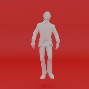 Character Pose Toy Man Miniature Figure 185