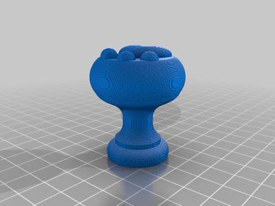 (3D Slash) kitty_footprint_knob