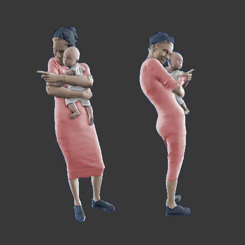PEOPLE F5  FIGURE DIORAMA