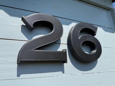 Floating House Numbers – Modular Digit Set