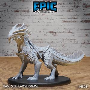 Guard Drake Bronze ‧ DnD Miniature ‧ Tabletop Miniatures ‧ Gaming Monster ‧ 3D Model ‧ RPG ‧ DnDminis ‧ STL FILE