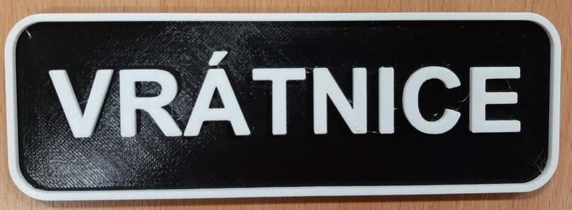 Cedulka vrátnice