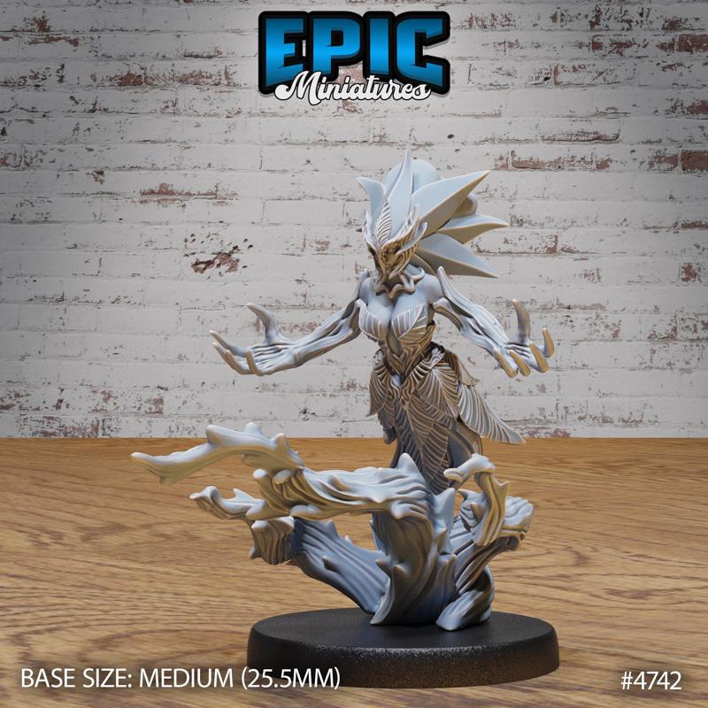 Rose Spirit ‧ DnD Miniature ‧ Tabletop Miniatures ‧ Gaming Monster ‧ 3D Model ‧ RPG ‧ DnDminis ‧ STL FILE
