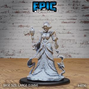 Undine Princess ‧ DnD Miniature ‧ Tabletop Miniatures ‧ Gaming Monster ‧ 3D Model ‧ RPG ‧ DnDminis ‧ STL FILE