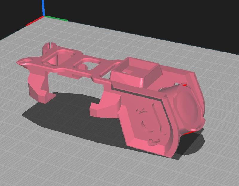 O4 Pro Mount with HGLRC M100 Mini GPS Holder for Pavo 20 Pro