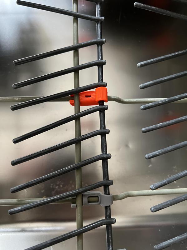 Siemens Klappstachelreihen Klammer