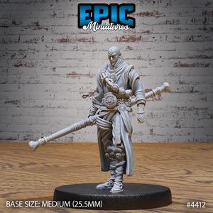 Element Monk Air ‧ DnD Miniature ‧ Tabletop Miniatures ‧ Gaming Monster ‧ 3D Model ‧ RPG ‧ DnDminis ‧ STL FILE