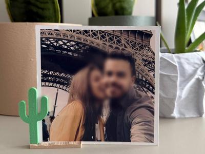 Cactus Photo Booth Stand | Desert Selfie Prop