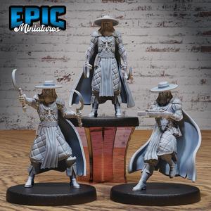 Monster Hunter Van Helsing Set ‧ DnD Miniature ‧ Tabletop Miniatures ‧ Gaming Monster ‧ 3D Model ‧ RPG ‧ DnDminis ‧ STL FILE