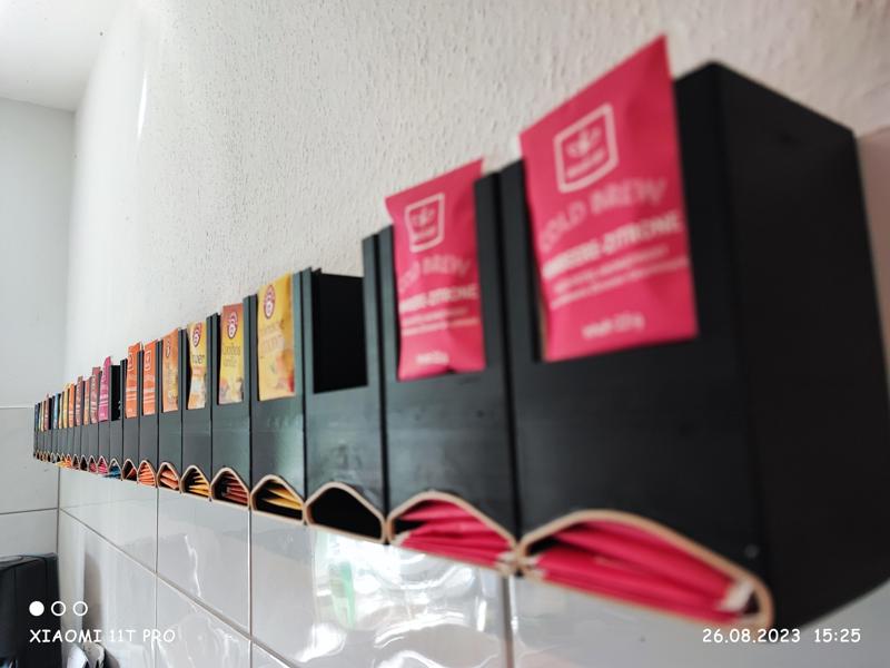 Tea rack for e.g. "Teekanne"