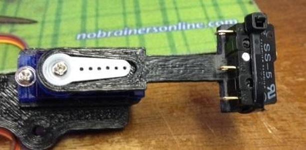 Servo arm for Prusa i3 X Carriage Adapter for Bulldog XL Extruder