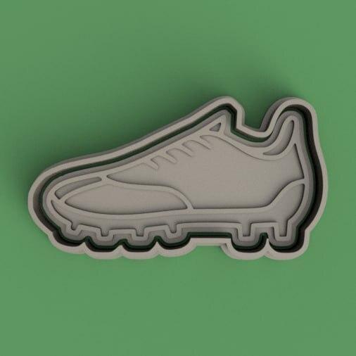 cutter + boot stamp / soccer boot cutter + stamp