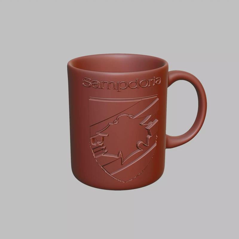 Sampdoria Football Cup Coffee Mug Tumbler Cup