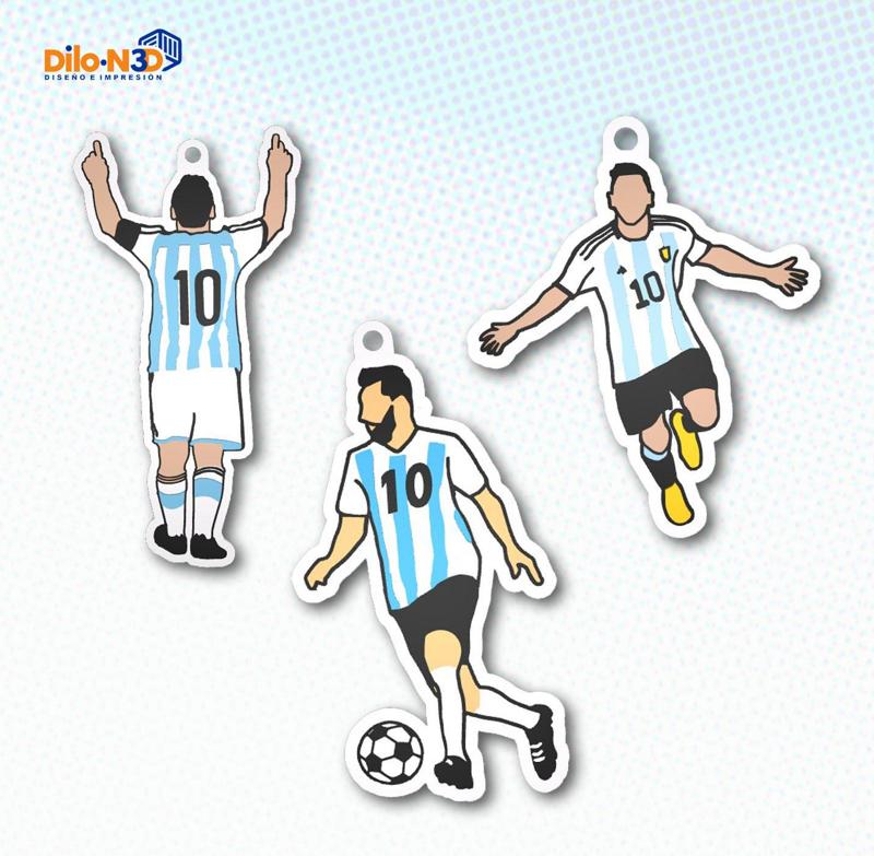 KEYCHAIN KEYCHAIN MESSI 10 ARGENTINA