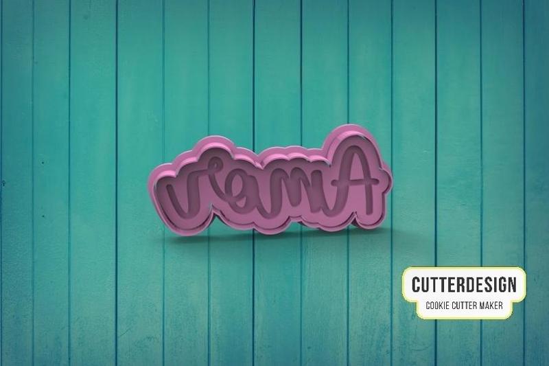 Love Stamp Love Embossed Cookie Cutter