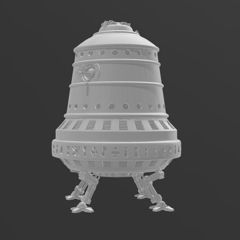 "Die Glocke" (The Bell) German UFO for Weird War (1/48 Scale)