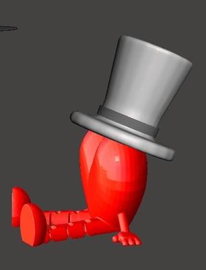 HEART WITH MURGUERO HAT