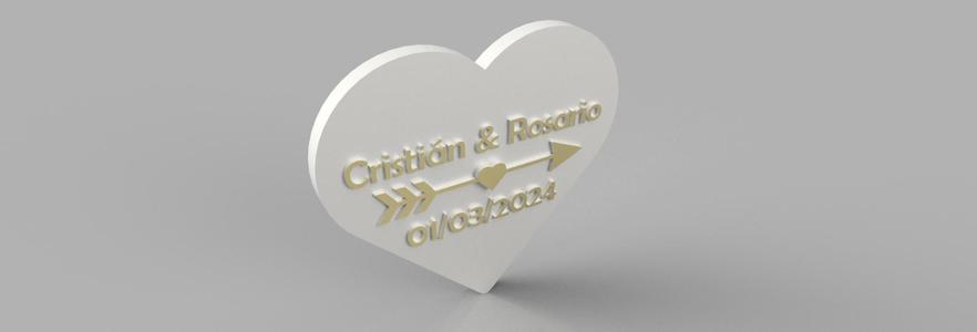 Recuerdo Imán Corazón