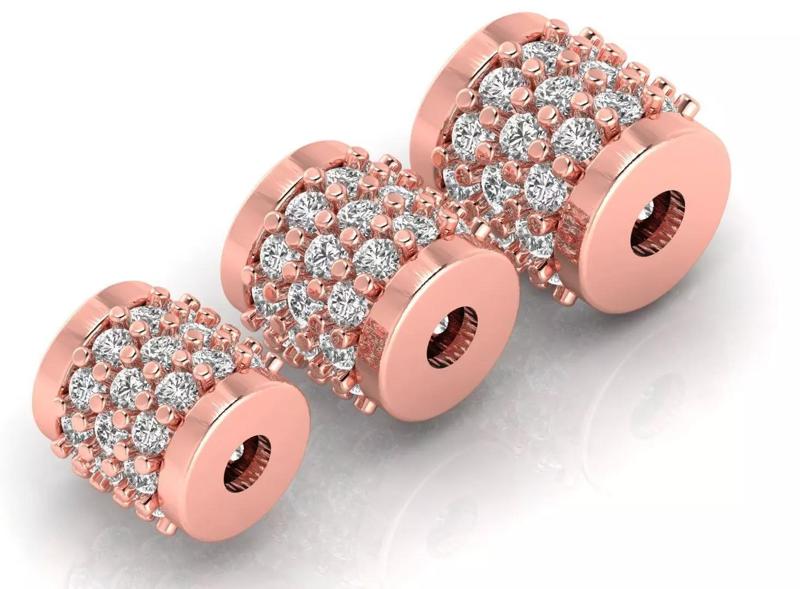 3 size beads or balls or jewellery accessories