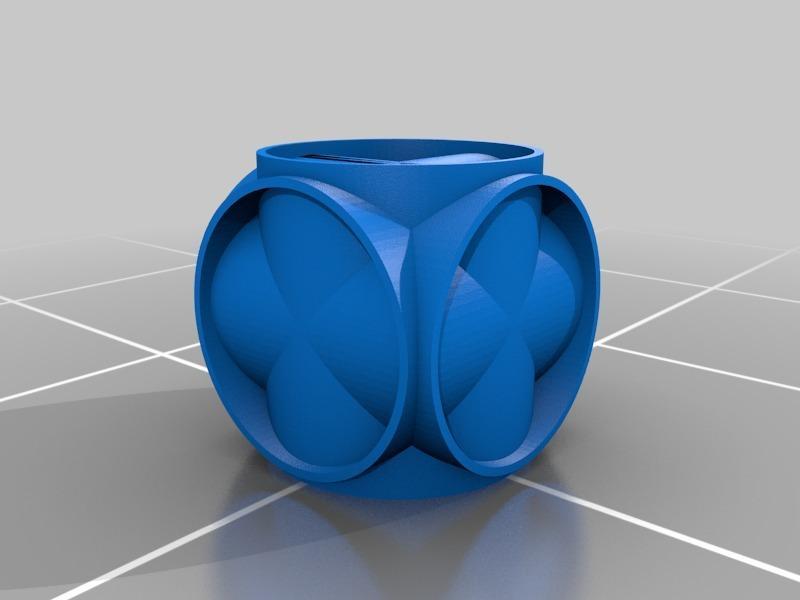 Three Intersecting Cylinders