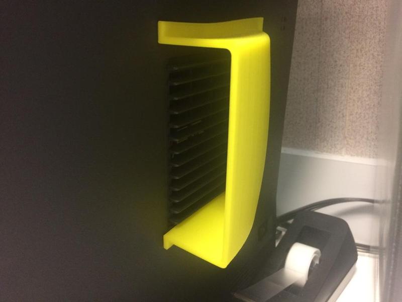 Laser Printer Exhaust Deflector